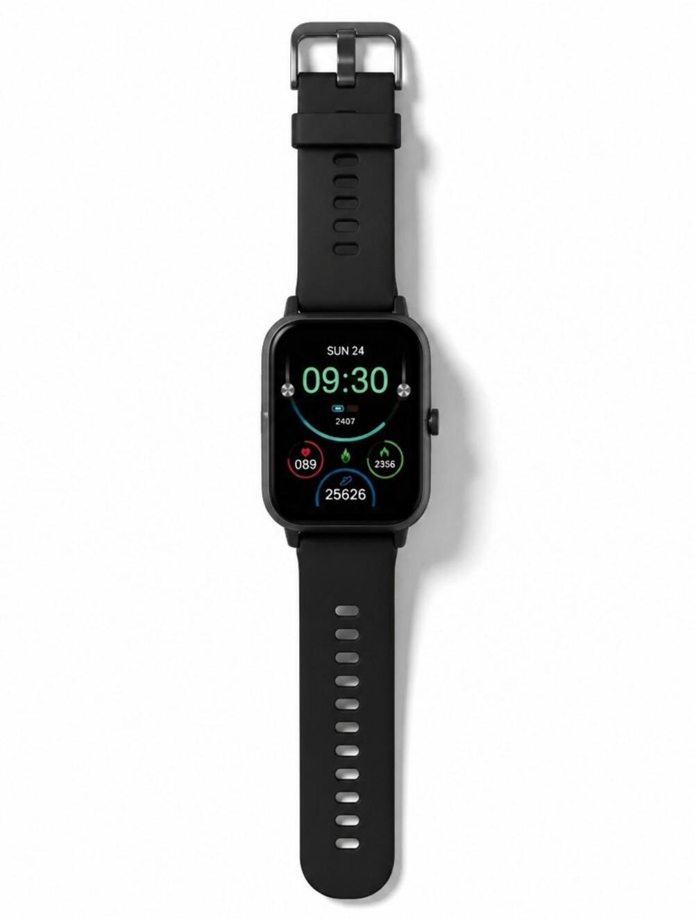NIB ZL54C Smartwatch Bluetooth Call Fitness Tracker Waterproof Black - Picture 2 of 14